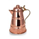 Turna Bakır Kervan Sütlük 1050Ml Düz Kırmızı Turna4810-1
