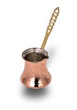 Turna Bakır Turna1262-1 430 ml Dövme Bakır Cezve