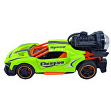 Gokiddy Sprey Fonksiyonlu Pilli Metal Çek Bırak Araba – Eğitici Işıklı Egzozlu Oyuncak Araç