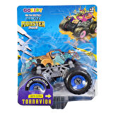 Monster Truck Sök Tak Grafitti Sürtmeli Master Araba Yeşil