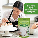 Fibrelle 400 g Eritritol 1 paket. Keto / Ketojenik / Vegan diyete uygundur.