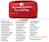 Ofis ilk Yardım Çantası Ruhsata Uygun 35 Parça İlk yardım Seti Çantalı