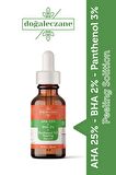 Aha %25 + Bha %2 + Panthenol %3 Leke Karşıtı & Cilt Tonu Eşitleyici Peeling Cilt Serum 30 ml