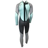 Free-Sub 3mm Çocuk Sörf Scuba Tüplü Dalış Elbisesi Wetsuit Turkuaz