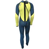 Free-Sub 3mm Çocuk Sörf Scuba Tüplü Dalış Elbisesi Wetsuit Blue