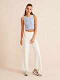 Mavi Slim Fit Pamuklu Atlet