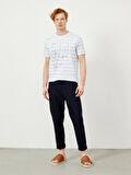 Lacivert Regular Fit Pamuklu Pantolon