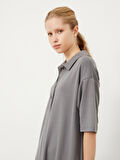 Gri Regular Fit  Elbise