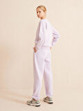 Lila Regular Fit Pamuklu Sweat Pantolon