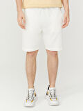 Ekru Regular Fit Pamuklu Sweat Pantolon