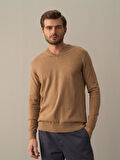 Xint Camel Regular Fit Basic Kazak