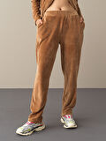 Xint Camel Kadife Sweat Pantolon