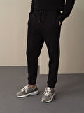 Xint Siyah Basic Sweat Pantolon