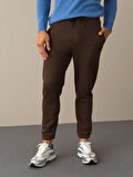 Xint Kahverengi Basic Sweat Pantolon