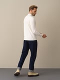 Xint Beyaz Slim Fit Modal Basic Tişört