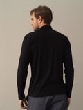 Xint Siyah Slim Fit Modal Basic Tişört