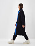 Xint Lacivert Oversize Polar Sweatmont