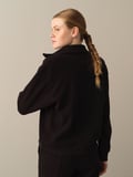 Xint Siyah Pamuklu Oversize Sweatshirt