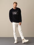 Xint Lacivert Regular Fit Polar Sweatshirt