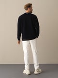 Xint Lacivert Regular Fit Polar Sweatshirt