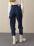 Xint Mavi Oversize Denim Pantolon