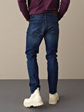 Xint Mavi Pamuklu Slim Fit Denim Pantolon