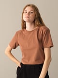 Xint Camel Regular Fit Vatkalı Tişört