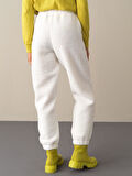 Xint Beyaz Polar Sweat Pantolon