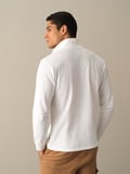 Xint Beyaz Polo Yaka Fit Basic Tişört