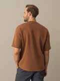 Xint Camel Oversize Baskılı Sweatshirt