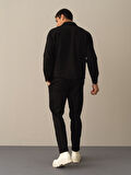 Xint Siyah Regular Fit Jogger Pantolon