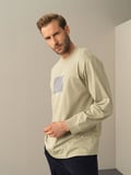 Xint Yeşil Regular Fit Baskılı Tişört