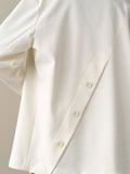 Xint Ekru Pamuklu Oversize Blazer Ceket