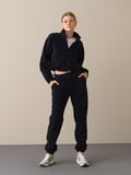 Xint Lacivert Oversize Polar Sweatshirt