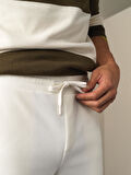 Xint Beyaz Regular Fit Polar Sweat Pantolon