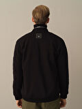 Xint Siyah Regular Fit Sweatmont