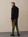 Xint Siyah Regular Fit Sweatmont