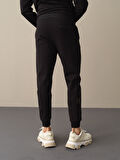 Xint Siyah Pamuklu Jogger Pantolon