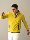 Xint Sarı Regular Fit Polar Sweatshirt