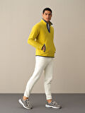 Xint Sarı Regular Fit Polar Sweatshirt
