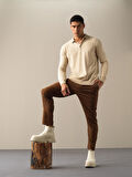 Xint Camel Regular Fit Pantolon