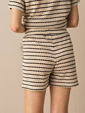 Siyah Regular Fit  Şort