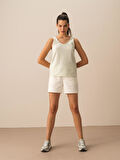 Yeşil Regular Fit Pamuklu Atlet