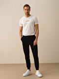 Siyah Slim Fit Pamuklu Pantolon