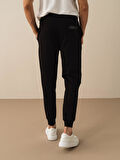 Siyah Slim Fit Pamuklu Pantolon