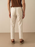 Taş Rengi Regular Fit Pamuklu Pantolon