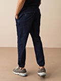 Lacivert Slim Fit Pamuklu Denim Pantolon