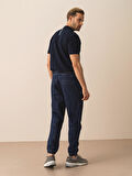 Lacivert Slim Fit Pamuklu Denim Pantolon