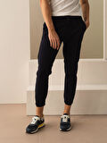 Lacivert Slim Fit Pamuklu Pantolon