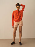 Kiremit Rengi Oversize Ceket